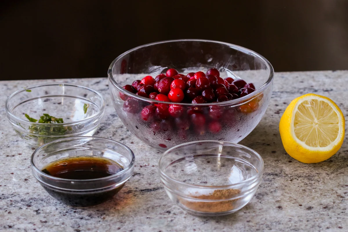 Spicy Cranberry Chutney (easy oven recipe!)