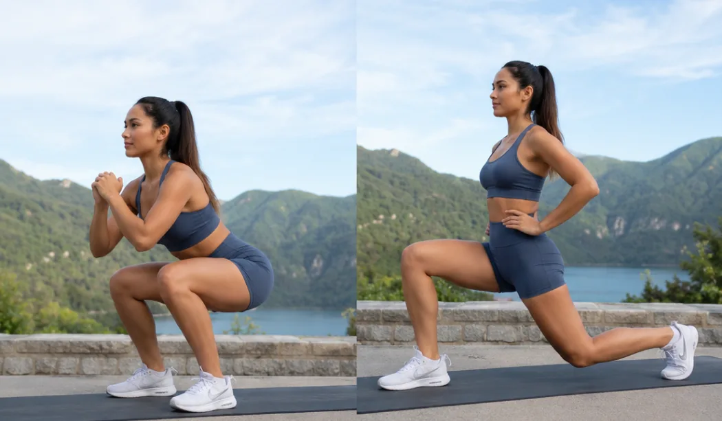 Best fitness exercises for strong legs