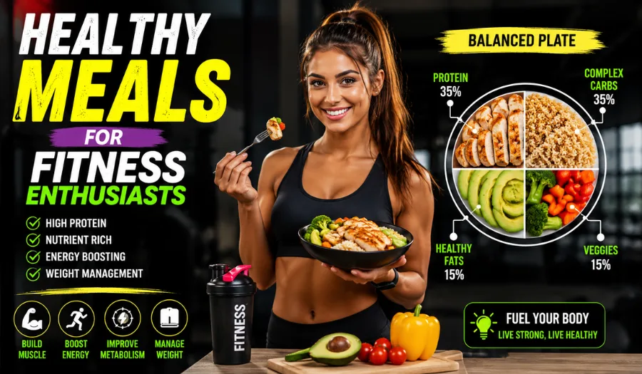 Top Healthy Meals For Fitness Enthusiasts to Fuel Growth