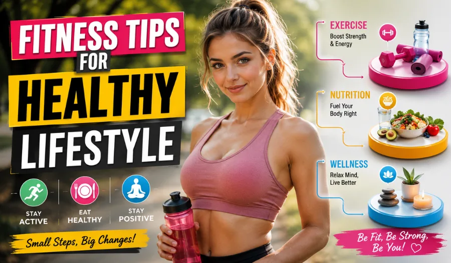 10 Easy Fitness Tips For Healthy Lifestyle And Daily Energy