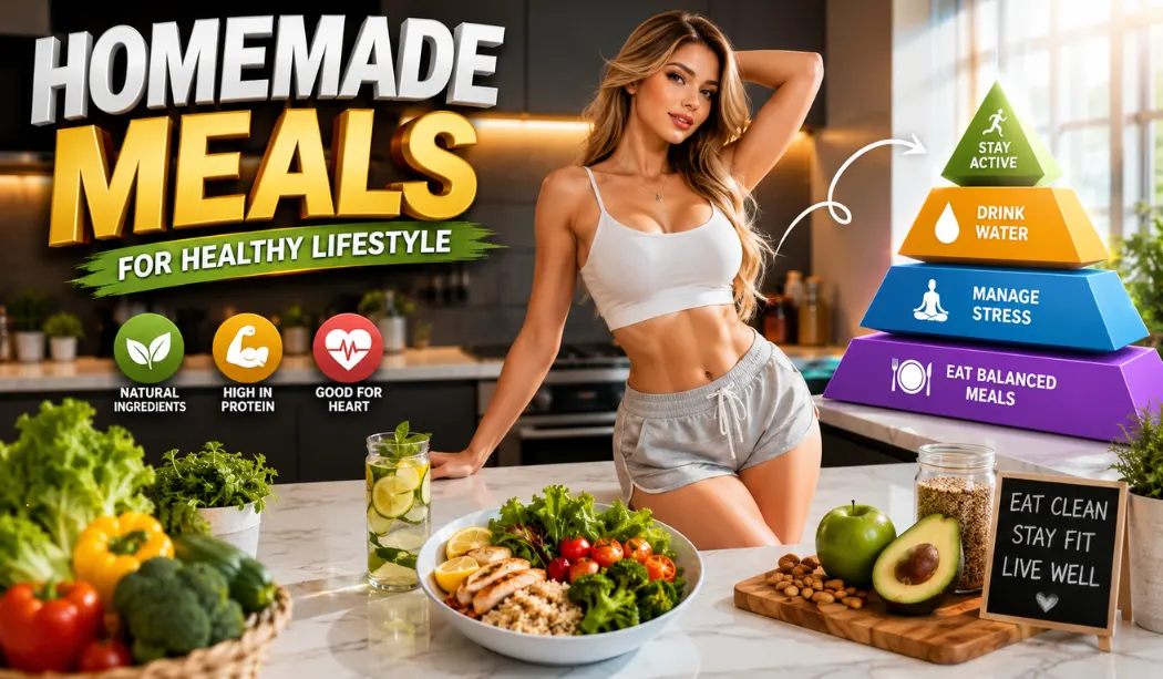 Homemade Meals For Healthy Lifestyle: Easy Recipes And Tips